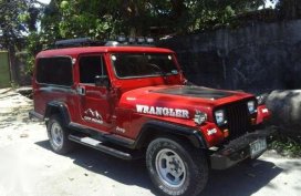 For sale well kept Wrangler Jeep
