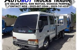 Isuzu Elf Giga Doublecab Bubbletop Dropside 11ft 2017 Japan CBU 10ft