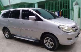 Well maintained 2006 Toyota Innova J Gas Silver color for sale
