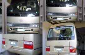 2004 Toyota Coaster MT Beige For Sale