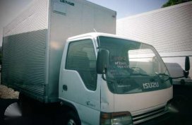 1140 #2 Isuzu Elf Aluminum Closed Van Truck