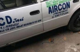 2003 Toyota Corolla with taxi franchise