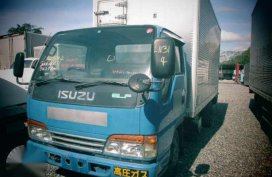 Isuzu Elf Aluminum Closed Van Truck Manual Transmission 