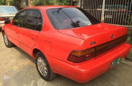 Toyota Corolla 1993 GLI Orange For Sale