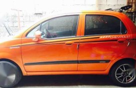 Chevrolet Spark 2008 Model Orange For Sale