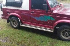 Multicab Suzuki Samurai Red For Sale