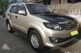 2012 Toyota Fortuner G matic