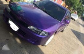 Automatic Mitsubishi Lancer 1997 Purple For Sale