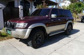 Nissan Patrol 2002 AT Red For Sale