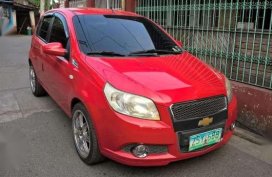 Chevrolet AVEO LS 2008 MT Red
