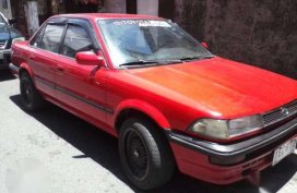 Toyota Corolla GL 1992 Red MT For Sale