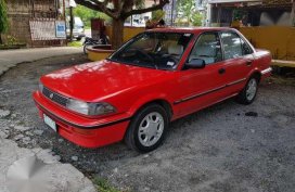 Toyota Corolla 1992 Red MT For Sale
