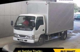 Aluminum Elf Van ISUZU - Selling - Japan Surplus Cargo - Crane - Mixer