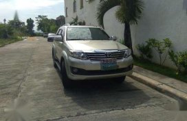 2012 Toyota Fortuner G