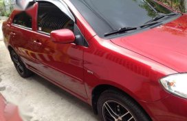 Toyota Vios 2005 RED MT For Sale