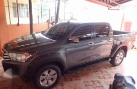 Toyota Hilux Gray 2016 AT 4X4 For Sale