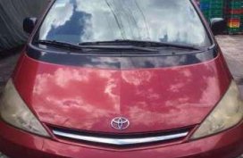 Toyota Previa 2005 AT 2.4 Red For Sale