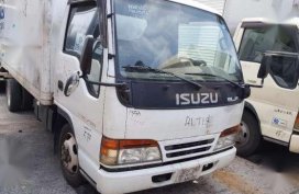 Japan Recon Isuzu elf giga 4W and 6W Closed van Dropside