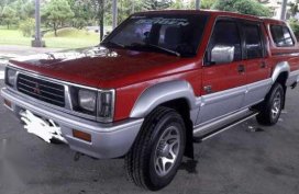 1996 Mitsubishi Strada 4x4 Red MT 