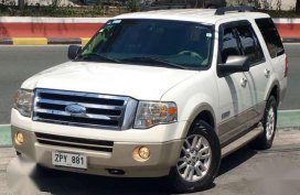 Ford Expedition 2008 White AT For Sale