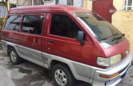 Toyota Lite Ace Van 1998 Red For Sale