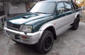 Mitsubishi L200 Strada 2001 Green For Sale