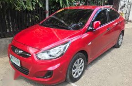 Hyundai Accent 2013 Red MT For Sale