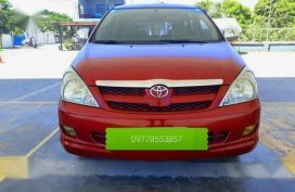 Toyota Innova J MT Red For Sale