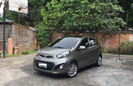 Kia Picanto 2012 Gray AT For Sale