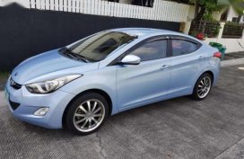 Hyundai Elantra 2012 Blue AT For Sale
