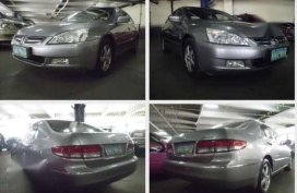 2005 Honda Accord AT Silver Sedan