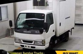 ISUZU Elf Reefer Van Autokid Trucks JAPAN SURPLUS - Cargo - Crane