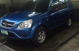 Honda CRV 2003 Blue AT For Sale