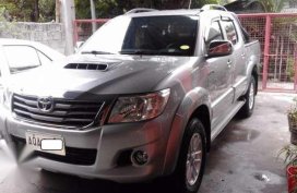 Toyota Hilux G 2015 Silver For Sale