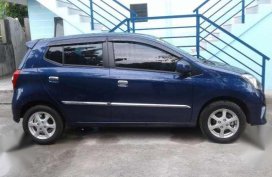 Toyota Wigo G 2017 Blue For Sale