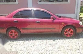 Nissan Sentra 2003 Red MT For Sale