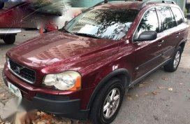 Volvo XC90 2.5L AWD AT 2004 Red 
