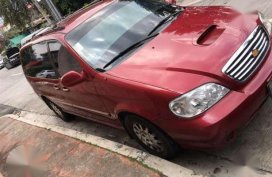 Kia Sedona RS 2002 AT Red For Sale