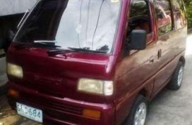 Suzuki Multicab Van MT Red For Sale