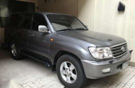 2001 Toyota Land Cruiser 100 Series Gray 