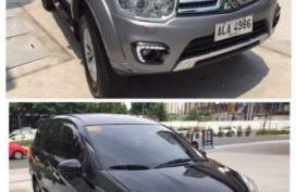 2015 Honda Mobilio RS navi AT- 2015 Mitsubishi Montero GTV 4x4 AT