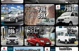 New 2017 Suzuki Units All in Promo