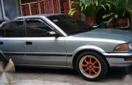 Toyota Corolla Small Body Grey 1990 MT