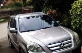 Honda CRV MT 2006 Silver For Sale