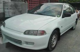 Honda Civic Hatchback 1992 White MT 