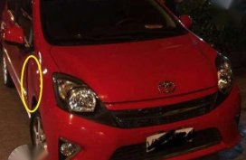 2016 Toyota Wigo 1.0 AT Red For Sale