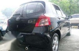 2007 Toyota Yaris Auto Black Sedan