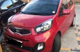 Kia Picanto 2015 1.2 AT Red For Sale