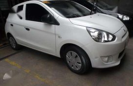 Mirage Hatchback GLX 2013 White
