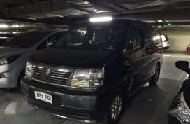 Nissan El Grand 2002 Black AT For Sale